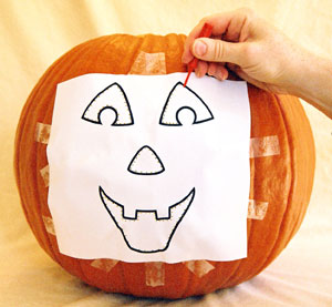 300x277 Over 700 Free Pumpkin Carving Patterns And Stencils