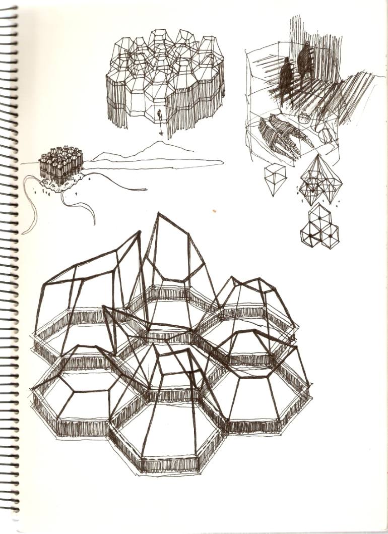 770x1059 Saatchi Art Lanterns Drawing By Luis Felipe Lf Garcia Morcillo