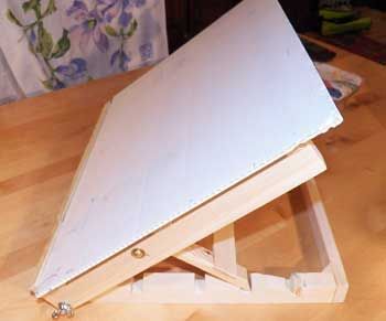 350x291 Table Easel With Drawing Board Let's Get Artistic
