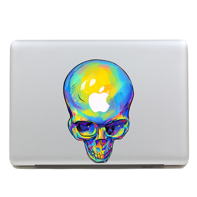 640x640 Removable Diy Colored Drawing Human Skeleton Tablet Sticker