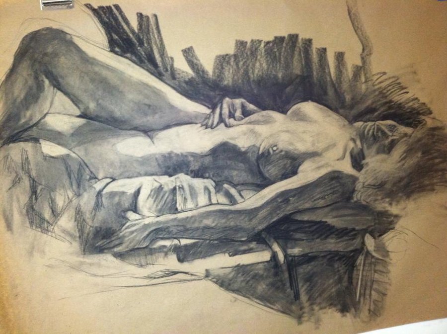 900x672 Large Scale Figure Drawing 1 By Xdisenchantedx92