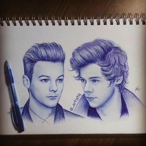 500x500 Drawing Of Larry Stylinson By Larry1dcarrotscats
