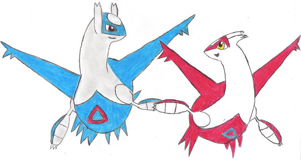 600x320 Latios Latias By Wb21