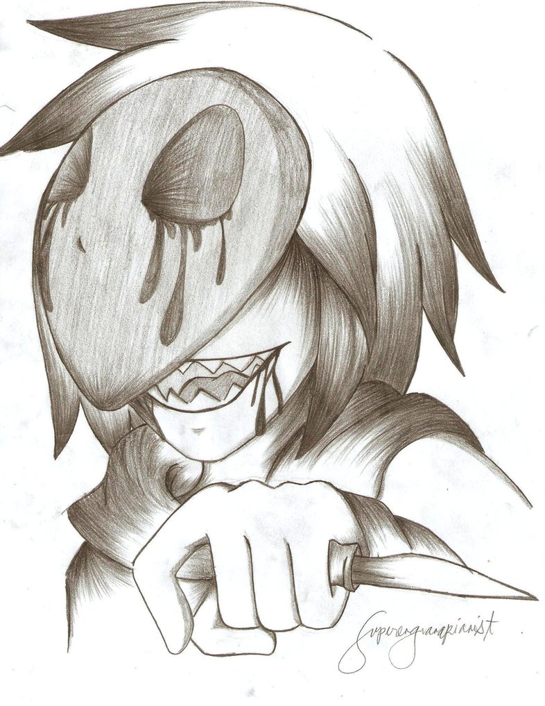 786x1017 Easy Creepypasta Drawing Eyeless Jack By Superenguanapianist