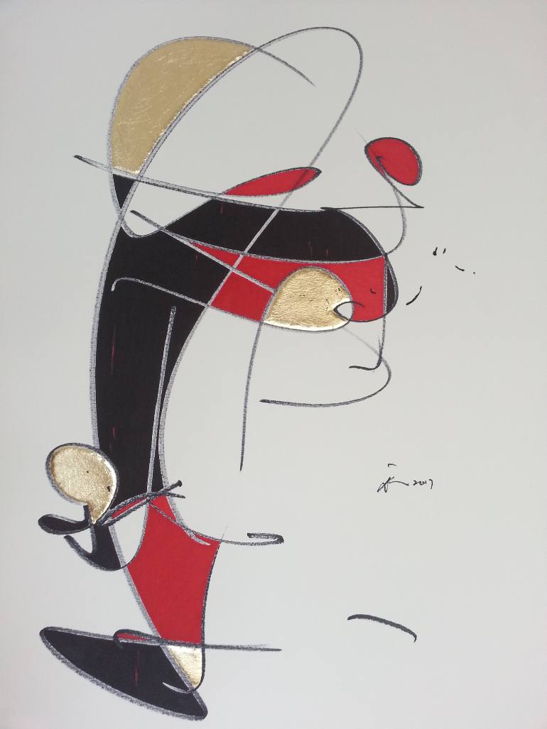 770x1027 Saatchi Art Laughter Drawing By Erik Cheung