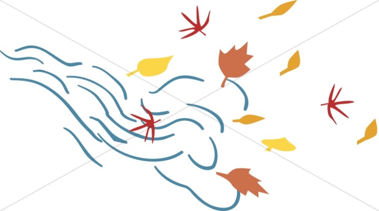 776x433 Simple Leaves On Wind Leaf Clipart