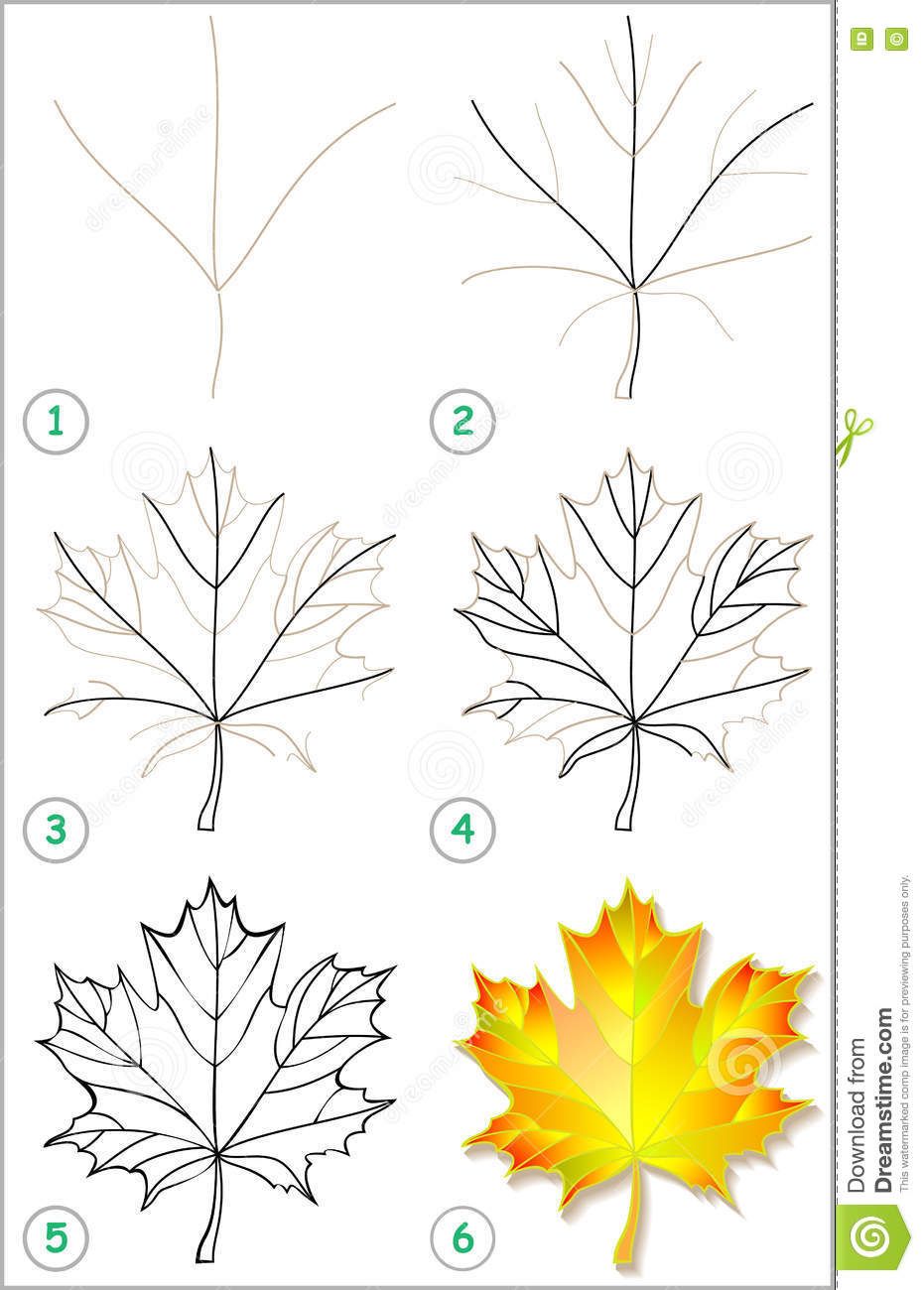 931x1300 Photo About Vector Image. Developing Children Skills For Drawing