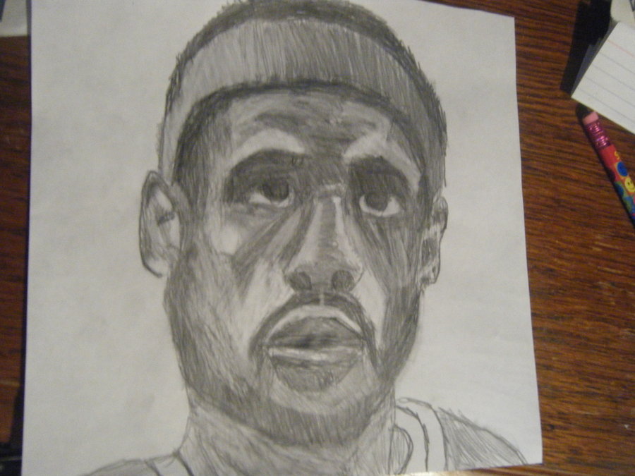 900x675 My Lebron James Drawing By Friendship12396