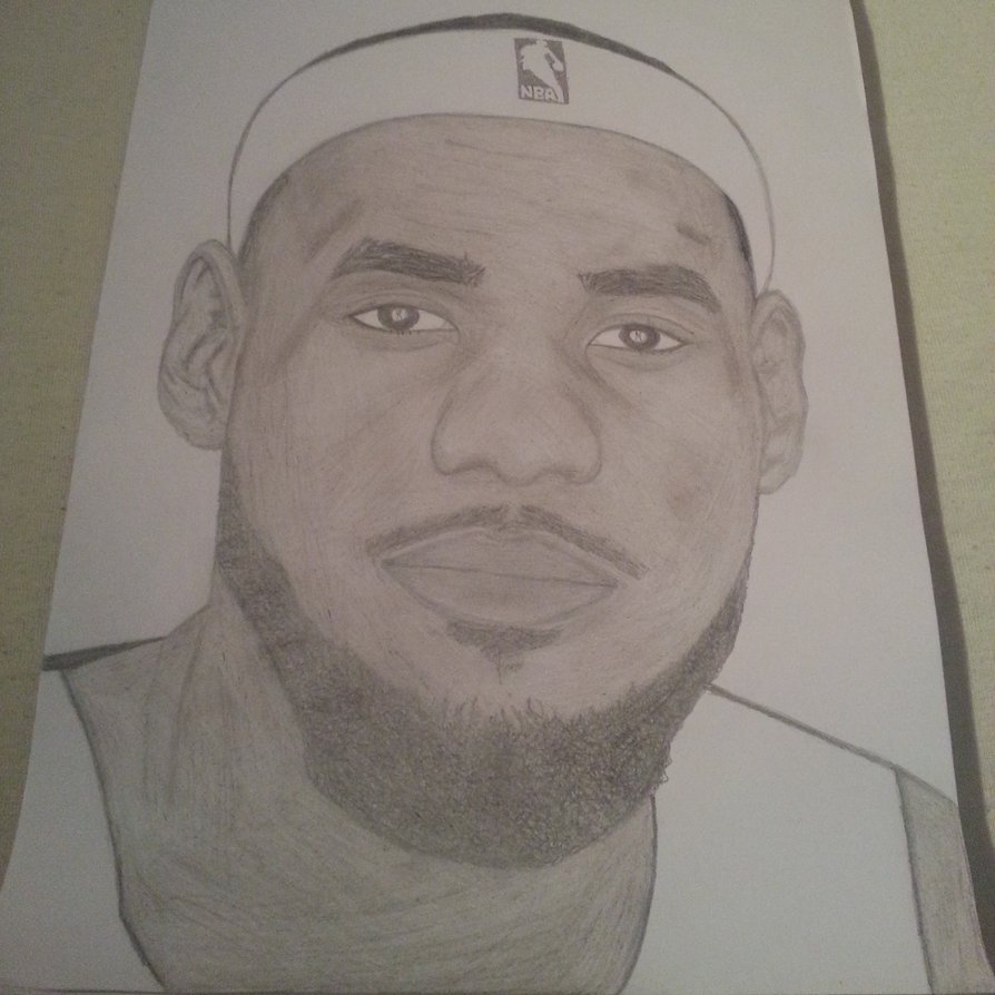 Lebron James Drawing at GetDrawings | Free download