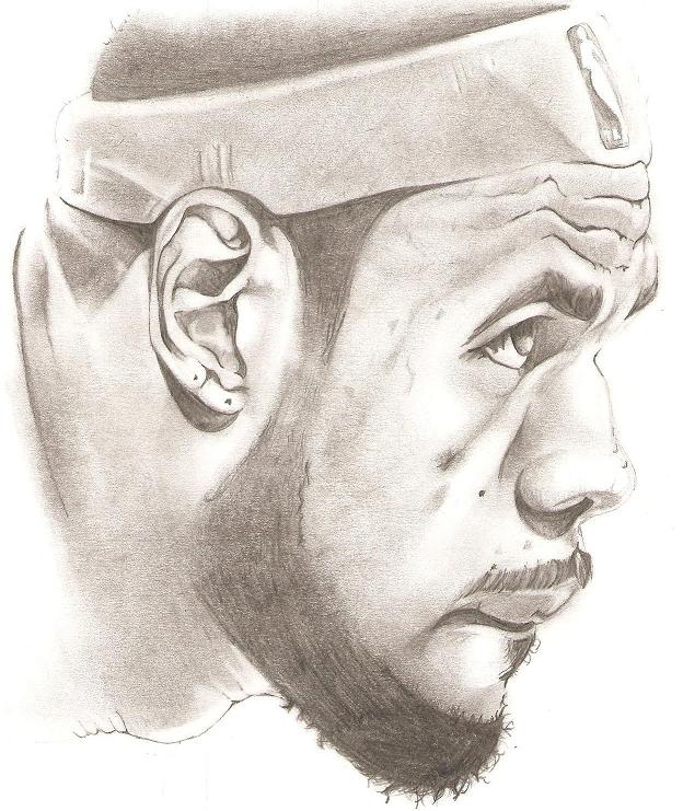 624x741 Lebron James By Br3l 5iv3
