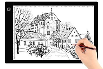 355x237 Led Light Box Artist Drawing Board A4 Drawing Pad Art Amazon.co
