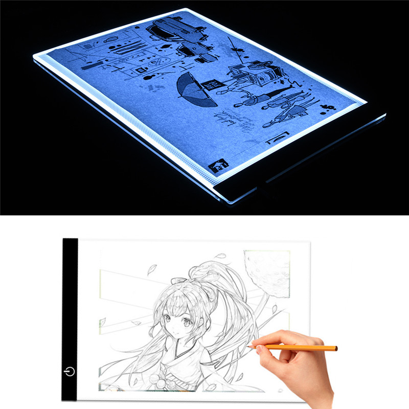 800x800 Led Light Drawing Board Ultra A4 Light Box Drawing Tablet Tracing
