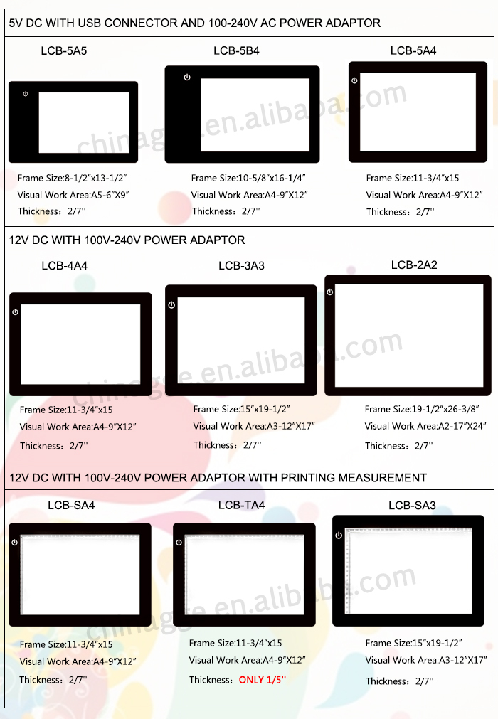 700x1011 Led Light Tracing Drawing Table Copy Board Light Box Led Drawing