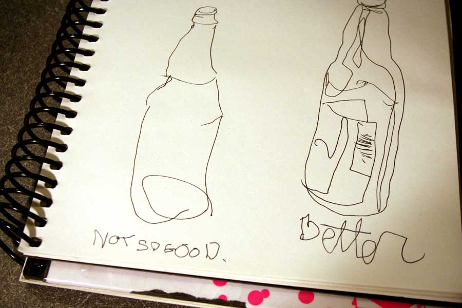 900x600 Left Handed Sketchbook. Rubyassata B Log