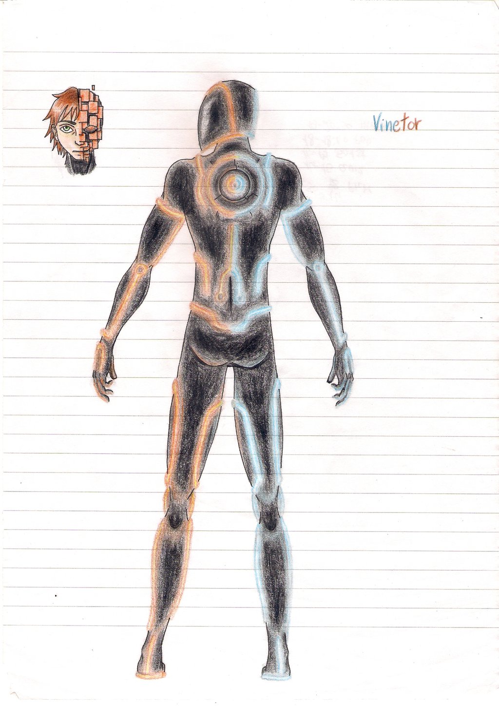 1024x1448 Tron Legacy Oc Vinctor (Vincent Neighamvector) By Ssk995