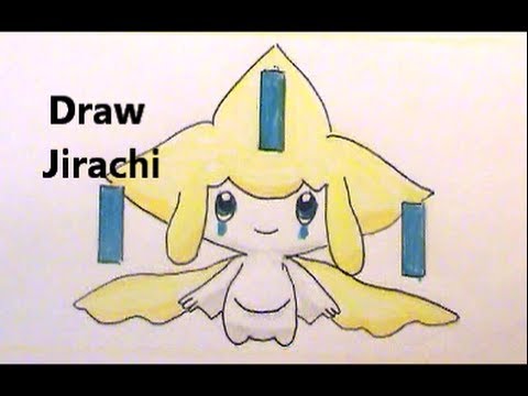 480x360 Jirachi Draw Pokemon No. 385 Tutorial