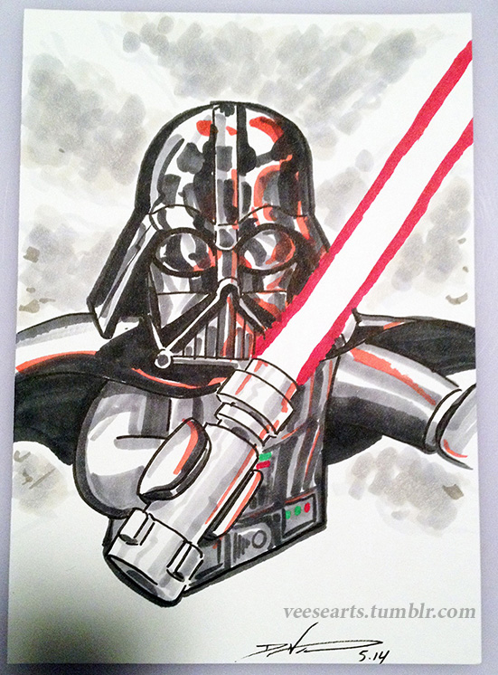 551x746 Lego Darth Vader Convention Sketch By Danveesenmeyer