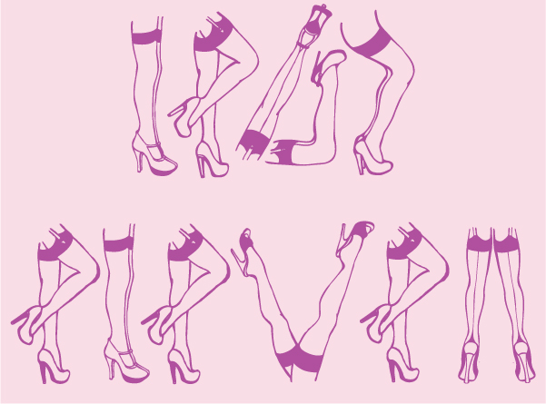 601x445 Leg Line Drawings Illustration News, Events, General Stuff