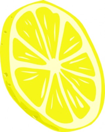 338x425 Lemon Wedge Free Clipart