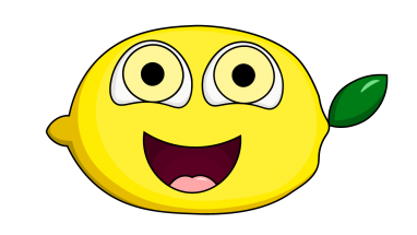 382x215 How To Draw A Lemon, Cartoons, Kids, Easy Step By Step Drawing