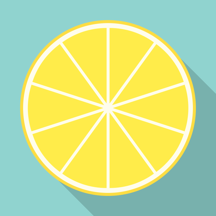720x720 Lemonade Day Lemon Flat Icon