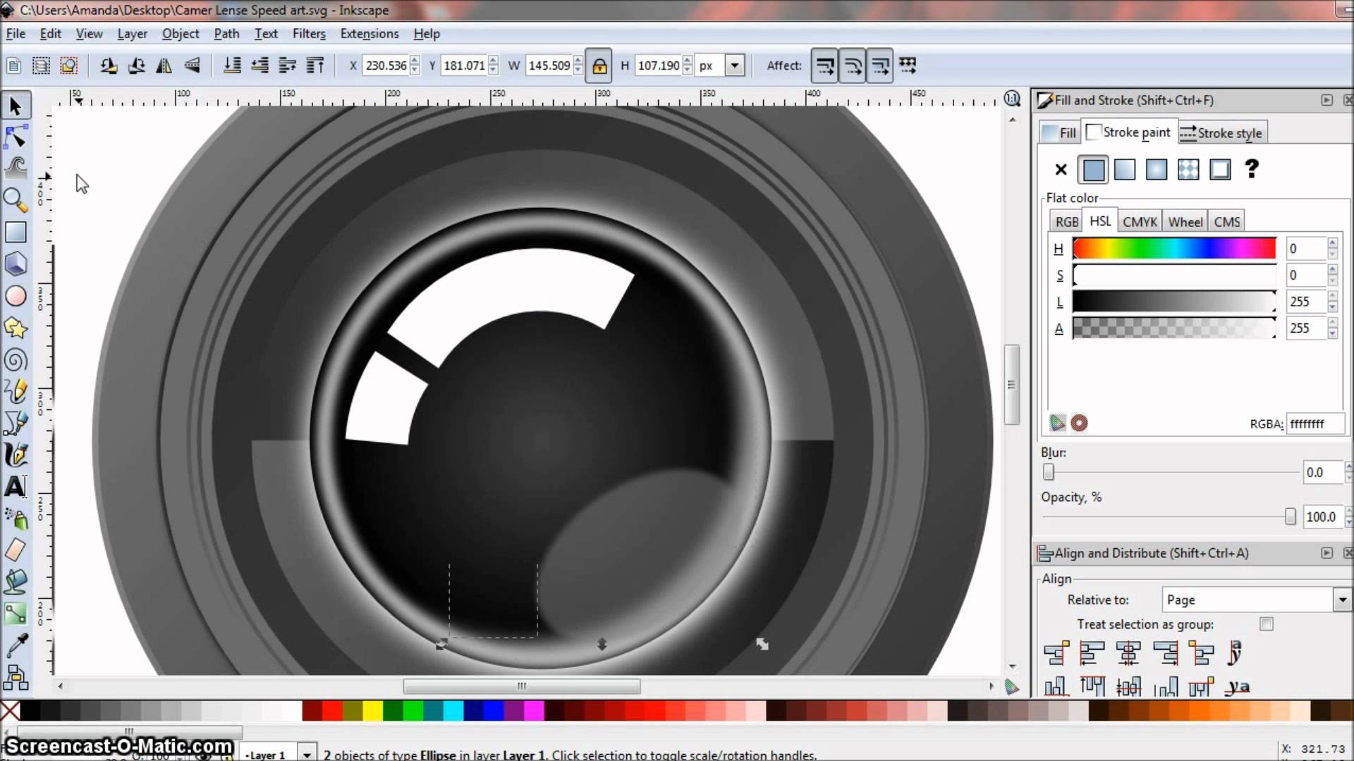 1920x1080 Speed Art Realistic Camera Lens
