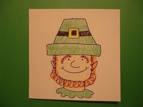 480x360 Let's Draw A Leprechaun!