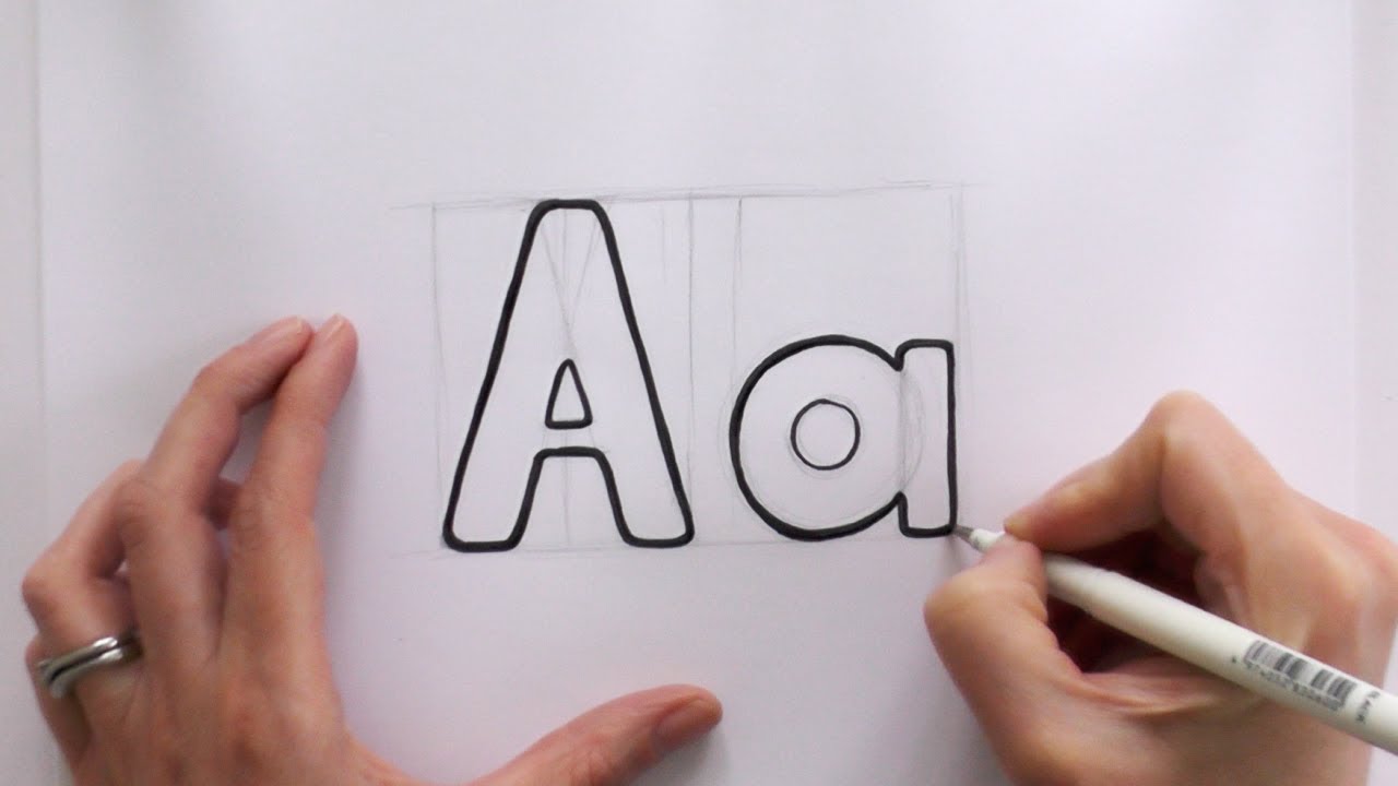 1280x720 How To Draw Cartoon Letternd