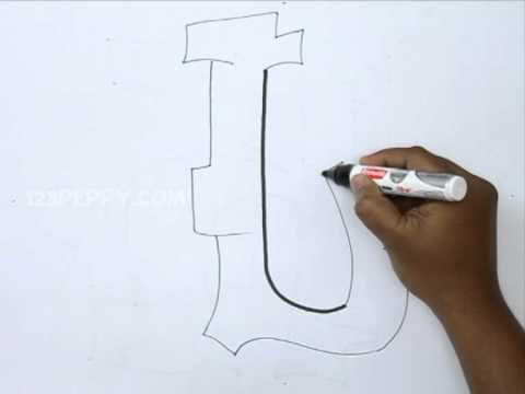 480x360 How To Draw Graffiti Letter L