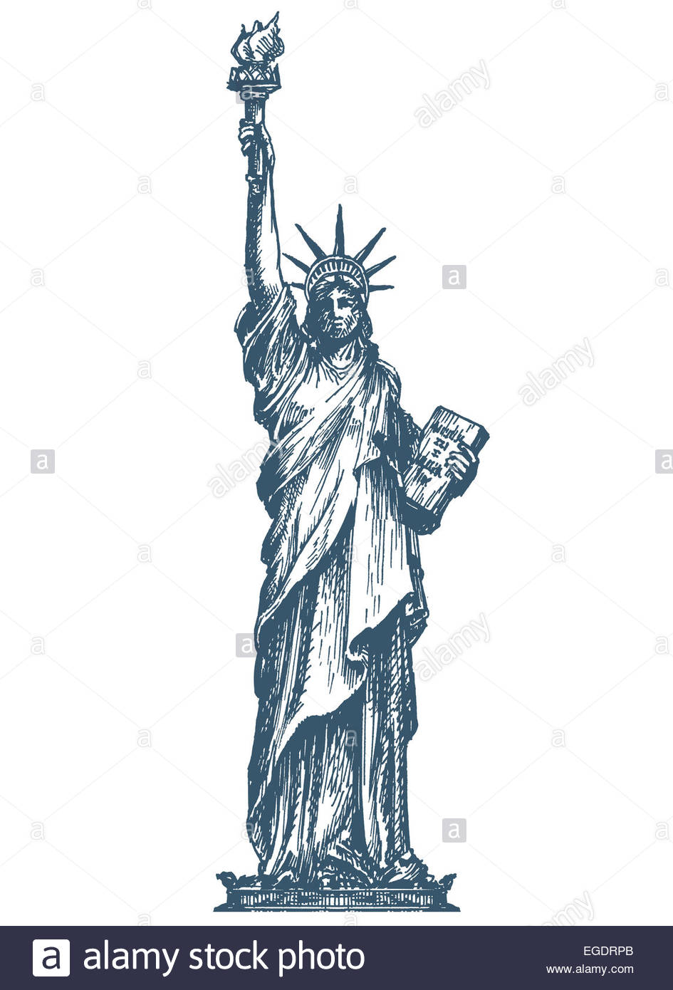 945x1390 Usa Logo Design Template. United States Or Statue Of Liberty