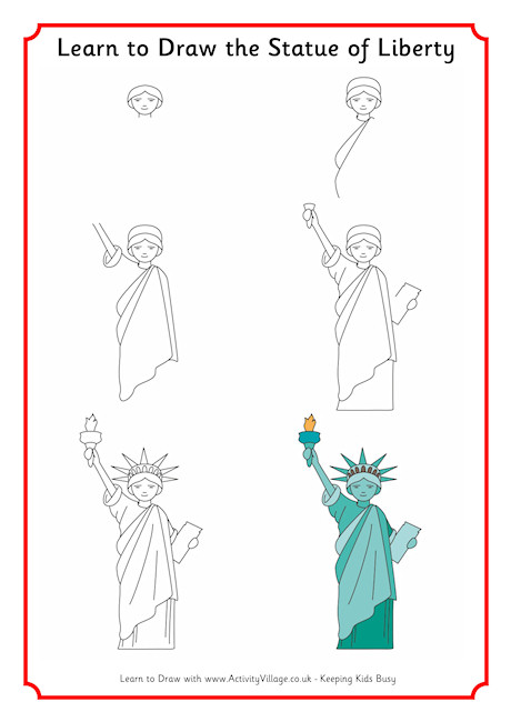 460x650 Learn To Draw The Statue Of Li