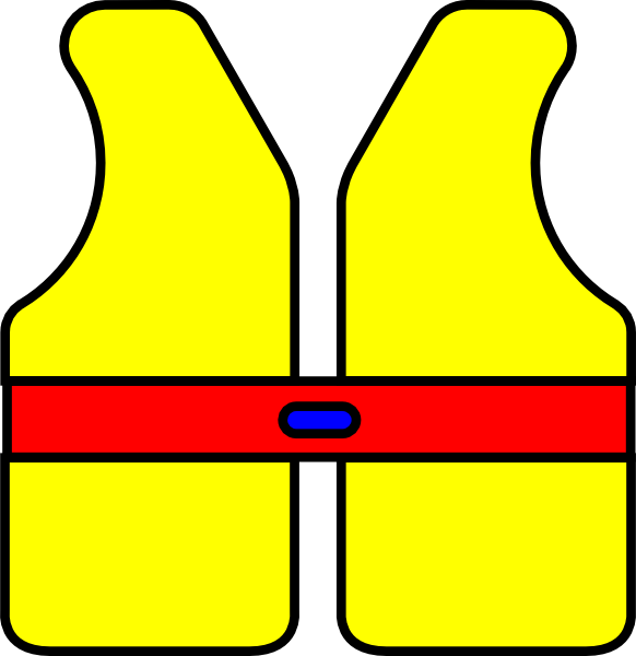 582x600 Life Jacket Float Clip Art