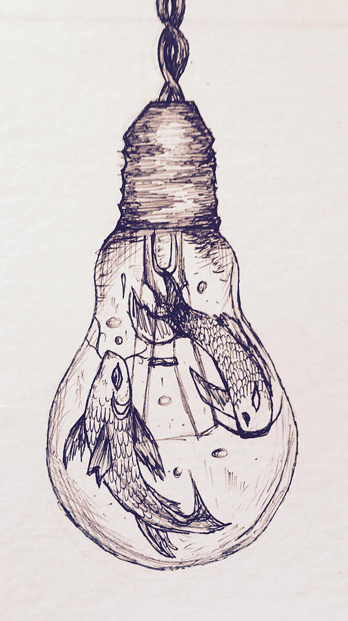 Light Bulb Drawing at GetDrawings | Free download