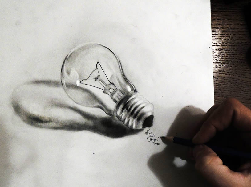 815x606 Pencil Art Turn On The Light Scene360