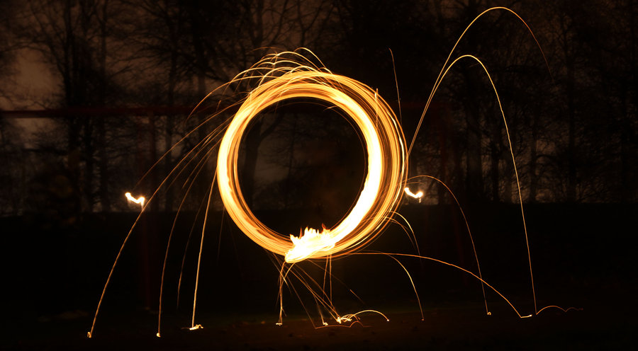 900x496 Steel Wool Light Drawing By Wakopato