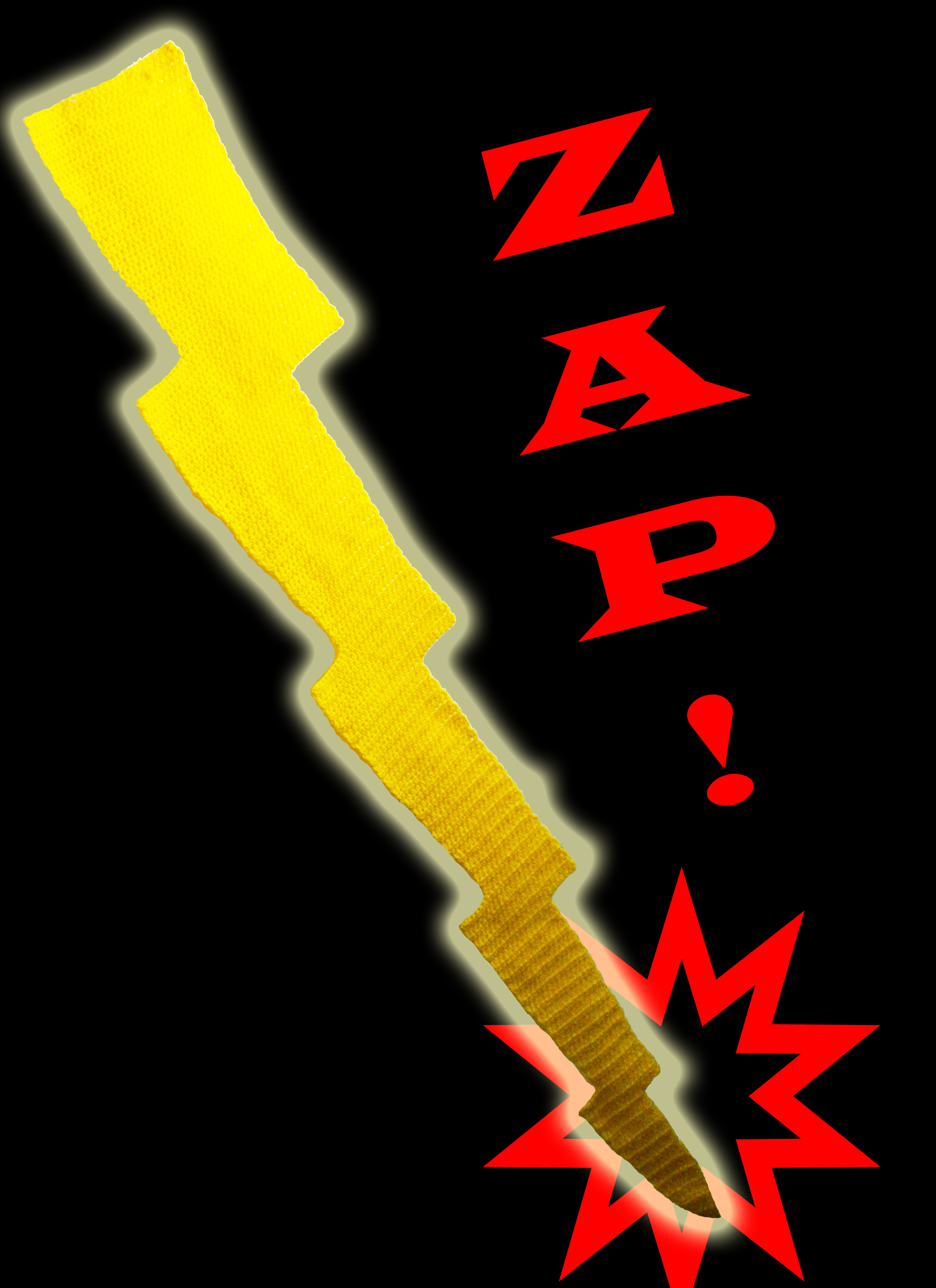 2400x3300 Lightning Bolt Monkey Waffles