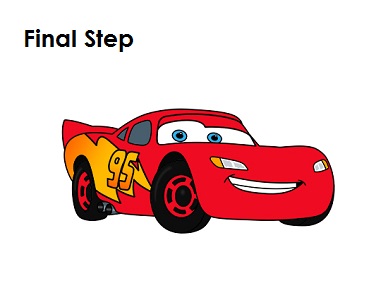 388x300 How To Draw Lightning Mcqueen