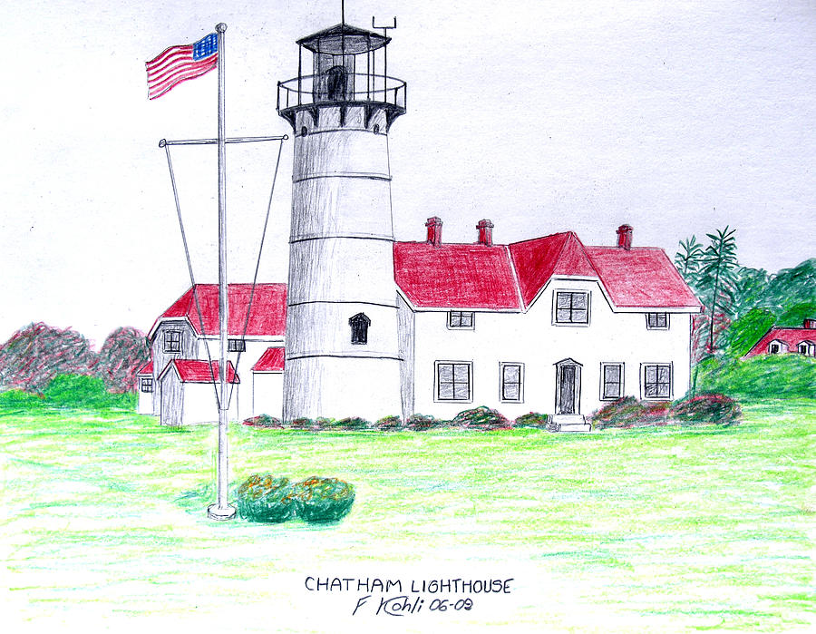 900x699 Cape Cod Lighthouses Drawings Fine Art America