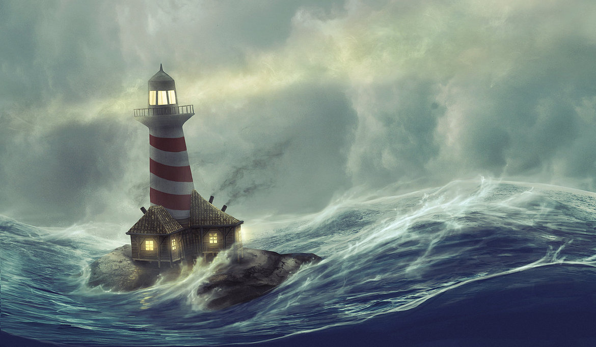 1170x682 Lighthouse Storm By Hjalmarwahlin