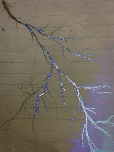 385x512 Lightning Strike From Drawing Things I Love