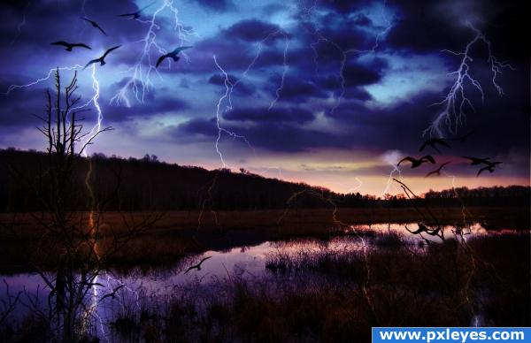 600x388 Storm Of The Century Picture, By Shipleygirl For Lightning Storm