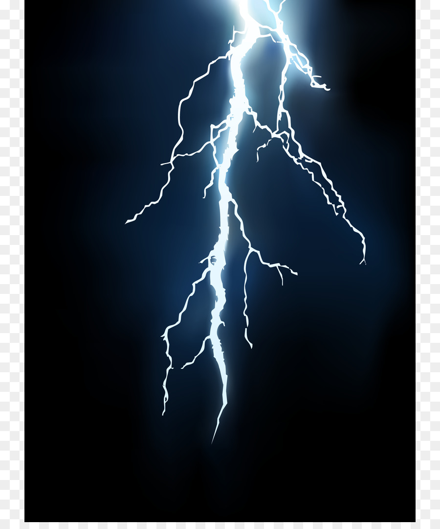 900x1080 Lightning Strike Drawing