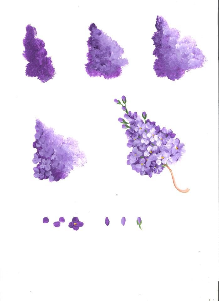 698x960 How To Paint Lilacs, Fast And Easy Art And Inspiration