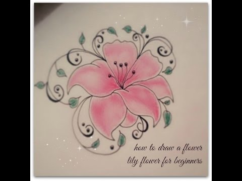 480x360 How To Draw Flowers For Beginners