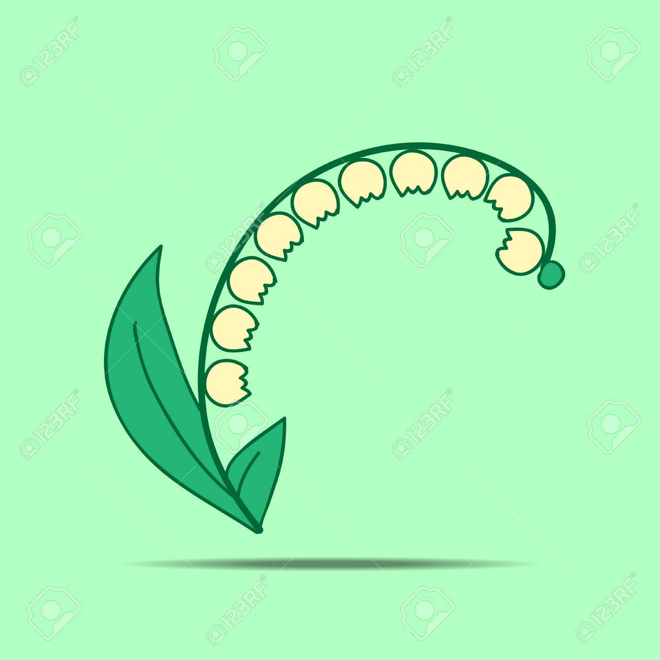 1300x1300 Hand Drawing Lily Of The Valley Royalty Free Cliparts, Vectors