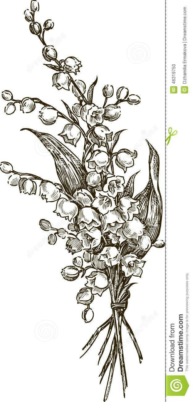 625x1300 Lily Of The Valley Tattoo Tattoo Ideas Tattoo