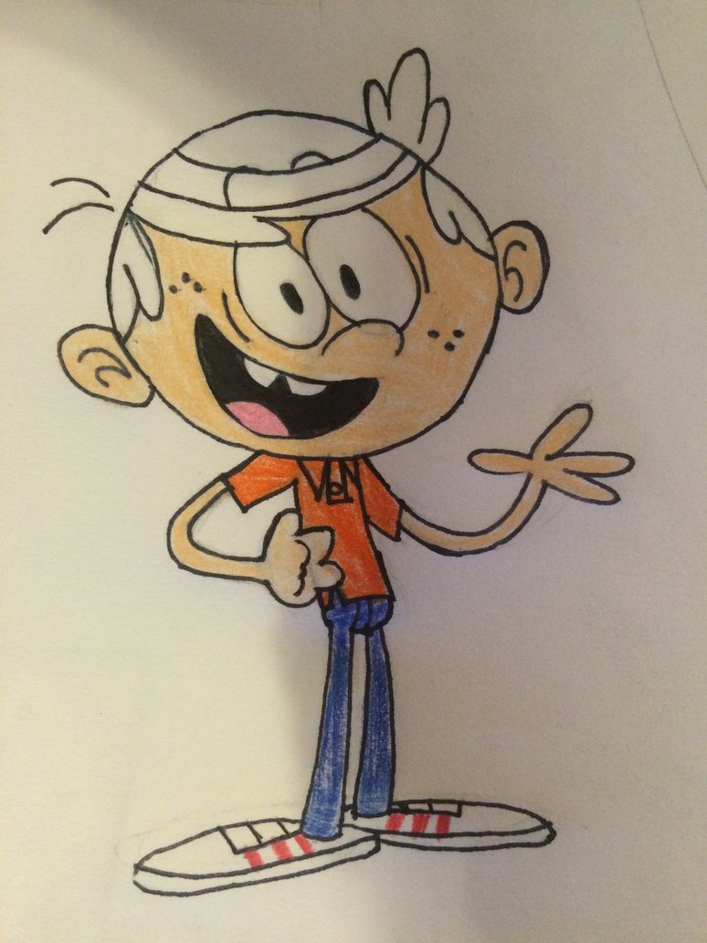 774x1032 Lincoln Loud (2nd Drawing) By Pichu8boy2arts