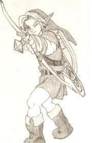 180x280 Twilight Princess Images Link With Bow Arrow Wallpaper