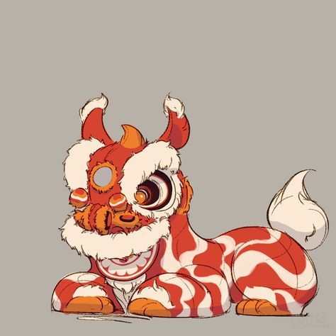 474x474 The Seventh Lion, Character Design That Depicts The Chinese