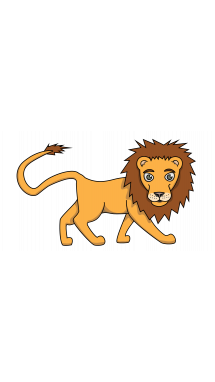 215x382 How To Draw Lion Felix, Jungle Buddies, Animals, Easy Step By Step